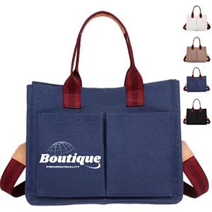 Large Capacity Handbag Multi-Pocket Shoulder Crossbody Bags
