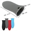 Practical Kitchen Insulation Silicone Pot Handle Gloves Grip | https://www.bestnamebadges.com