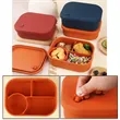 Reusable durable Silicone Lunch Storage Fresh-keeping Box | https://www.bestnamebadges.com