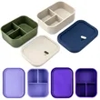 Reusable durable Silicone Lunch Storage Fresh-keeping Box | https://www.bestnamebadges.com