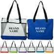 Large Durable Heavy Reusable Tote Bags With Mesh Pocket | https://www.bestnamebadges.com
