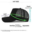 Customize Twill Mesh Two Tone Snapback Cap Trucker Hat | https://www.bestnamebadges.com