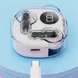 Transparent Wireless Bluetooth Headset | https://www.bestnamebadges.com