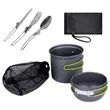 Foldable Outdoor Cooking Pot And Camping Cookware Set | https://www.bestnamebadges.com