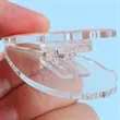 Acrylic clip | https://www.bestnamebadges.com