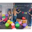 Matte Finish 12 Inch Latex Balloons For Party Decor | https://www.bestnamebadges.com