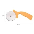 Stainless Steel Pizza Cutter Wheel With Ergonomic Handle | https://www.bestnamebadges.com