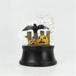 4" Custom Snow Globe | https://www.bestnamebadges.com