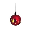 Blown Glass Holiday Decorative Baubles | https://www.bestnamebadges.com