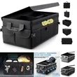 Foldable Car Trunk Organizer With Multiple Compartments | https://www.bestnamebadges.com