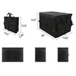 Foldable Car Trunk Organizer With Multiple Compartments | https://www.bestnamebadges.com