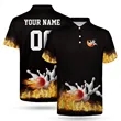 Custom Full Color Dye Sublimation Performance Polo Shirt | https://www.bestnamebadges.com