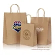 Twisted Handle Kraft Shopper Bag | https://www.bestnamebadges.com