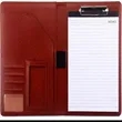PU Leather Business Files Portfolio Organizer Card Slots | https://www.bestnamebadges.com