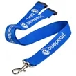 1/2" Polyester Lanyards with Safety Breakaway Badge Holder | https://www.bestnamebadges.com