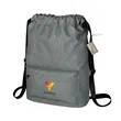EcoVenture RPET Drawstring Backpack | https://www.bestnamebadges.com