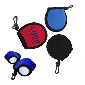 Golf Ball Cleaner Pouch Pocket MOQ50pcs