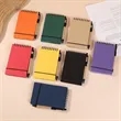 Solid Color Environmentally Friendly Note Pad With Pen | https://www.bestnamebadges.com