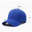 Solid Color Thick Outdoor Sun Hat Baseball Cap | https://www.bestnamebadges.com