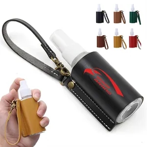 Alcohol Perfume Hand Sanitizer Refill Spray Bottle Keychain | https://www.bestnamebadges.com