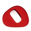 Leather Mouse Pad Small Waterproof Solid Color Simple | https://www.bestnamebadges.com