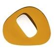 Leather Mouse Pad Small Waterproof Solid Color Simple | https://www.bestnamebadges.com