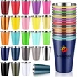 Stainless Steel Shatter-Resistant Stackable Drinking Cup | https://www.bestnamebadges.com