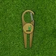Golf Divot Tool With Clip Hook | https://www.bestnamebadges.com