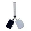 Stylish Compact Adjustable Strap Wristlet Zipper Wallet | https://www.bestnamebadges.com