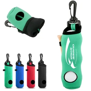 Portable Golf Ball Pouch with Clip for Easy Carry