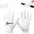 Breathable Non-Slip Golf Gloves with Adjustable Fit | https://www.bestnamebadges.com