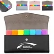 Portable Leather Weekly Pill Organizer Case | https://www.bestnamebadges.com