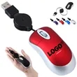 Mini USB Wired Mouse With Retractable Cable For Laptop | https://www.bestnamebadges.com