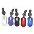 Mini USB Wired Mouse With Retractable Cable For Laptop | https://www.bestnamebadges.com