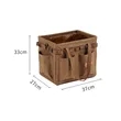 Collapsible Camping Storage Box with Multiple Pockets | https://www.bestnamebadges.com