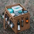 Collapsible Camping Storage Box with Multiple Pockets | https://www.bestnamebadges.com