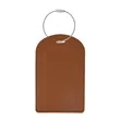 Vegan Leather Luggage Tag With Custom Logo | https://www.bestnamebadges.com