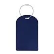 Vegan Leather Luggage Tag With Custom Logo | https://www.bestnamebadges.com