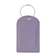 Vegan Leather Luggage Tag With Custom Logo | https://www.bestnamebadges.com