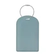 Vegan Leather Luggage Tag With Custom Logo | https://www.bestnamebadges.com