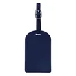 Vegan Leather Luggage Tags With Logo | https://www.bestnamebadges.com
