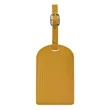 Vegan Leather Luggage Tags With Logo | https://www.bestnamebadges.com
