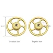 Custom Metal Wheel Fidget Spinner | https://www.bestnamebadges.com