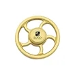 Custom Metal Wheel Fidget Spinner | https://www.bestnamebadges.com