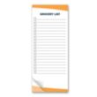 Paper Note Pad 3 1/2 x 8 1/2, 50 pages 4CP | https://www.bestnamebadges.com