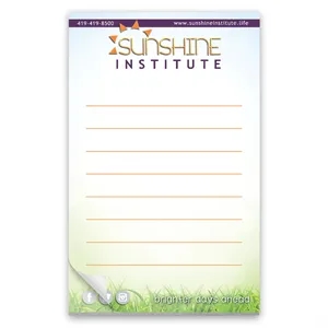 Paper Note Pad 3 1/2 x 5 1/2, 25 pages 4CP