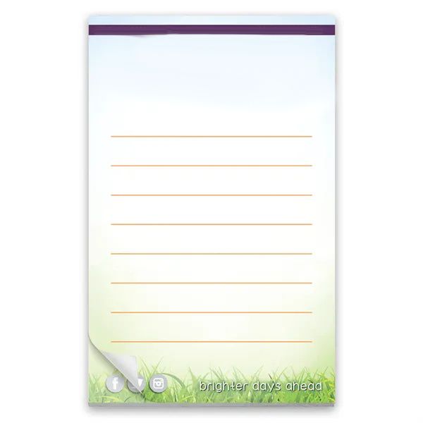 Paper Note Pad 3 1/2 x 5 1/2, 50 pages 4CP