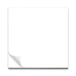 Paper Note Pad 3 x 3, 25 pages, w/mag 4CP | https://www.bestnamebadges.com