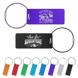 Custom Metal Luggage Keytag