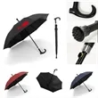 Hiking Umbrella With Ergonomic Handle Customizable Logo | https://www.bestnamebadges.com